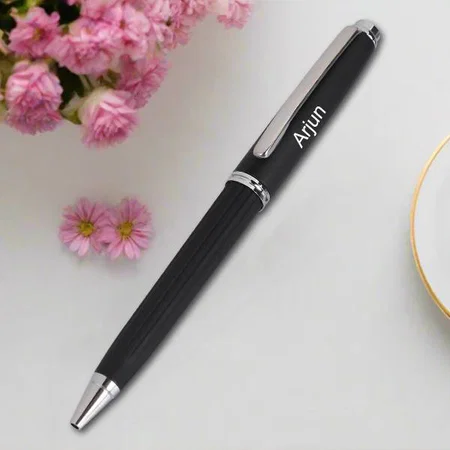 Black Customized Metal Pen