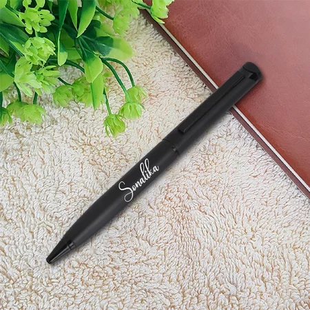 Black Customized Metal Pen