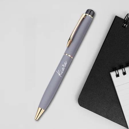 Grey Customized Metal Pen