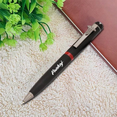 Black Customized Metal Doctor Pen