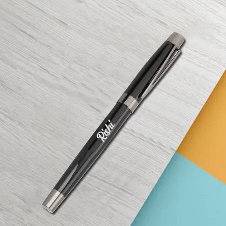 Black Customized Metal Pen