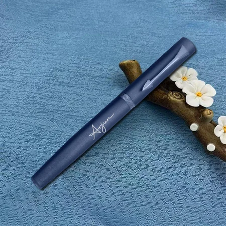 Blue Customized Metal Pen