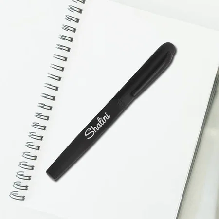 Black Customized Metal Pen