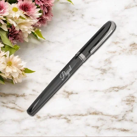 Black Customized Metal Pen