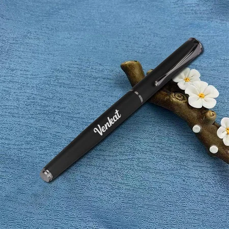 Black Customized Metal Pen