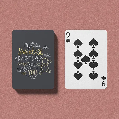 Pooh | My Sweetest Adventures Customized Photo Printed Playing Cards