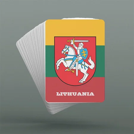 Flag Games Customized Photo Printed Playing Cards