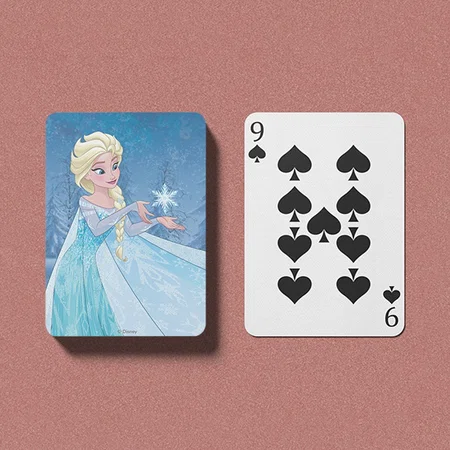 Elsa | Let it Go! Customized Photo Printed Playing Cards