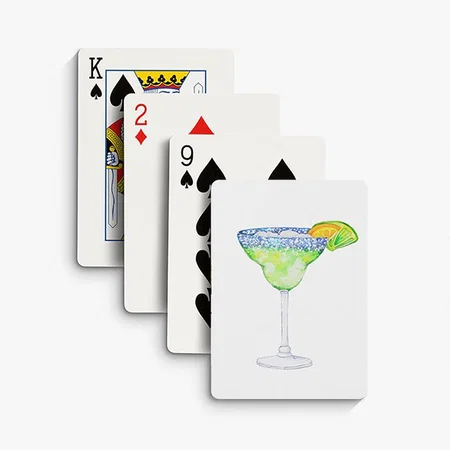 Margarita Art Customized Photo Printed Playing Cards