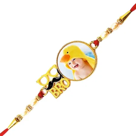 BRO Customized Photo Printed Rakhi