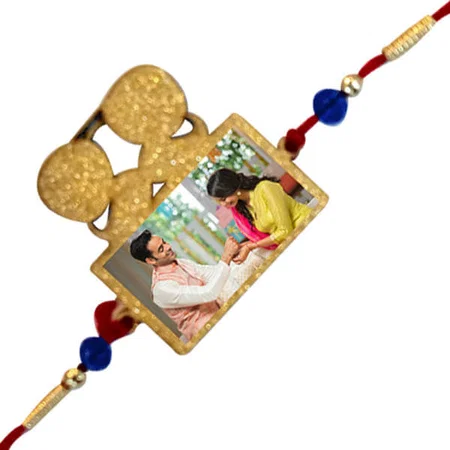 Twins Customized Photo Printed Rakhi