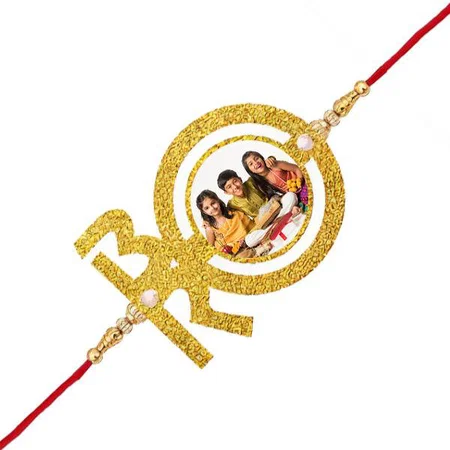 Bro Design Customized Photo Printed Rakhi