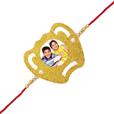Robo Design Customized Photo Printed Rakhi
