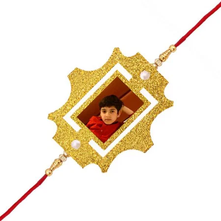 Photo Frame Shape Customized Photo Printed Rakhi