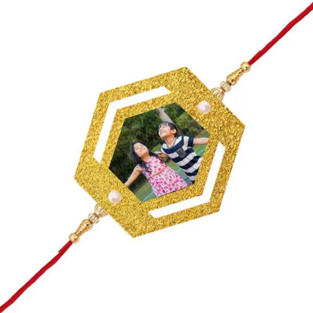 Fancy Photo Frame Customized Photo Printed Rakhi