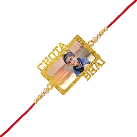 Chota Bhai Customized Photo Printed Rakhi