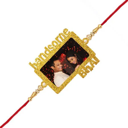 Handsome Bhai Customized Photo Printed Rakhi