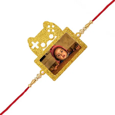 Game Controller Customized Photo Printed Rakhi