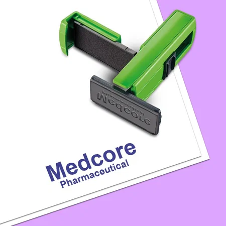 Company Name Customized Self Inking Pre-inked Rubber Stamp Customized Stamps - Self Inking, Pocket, Pre-Inked Options