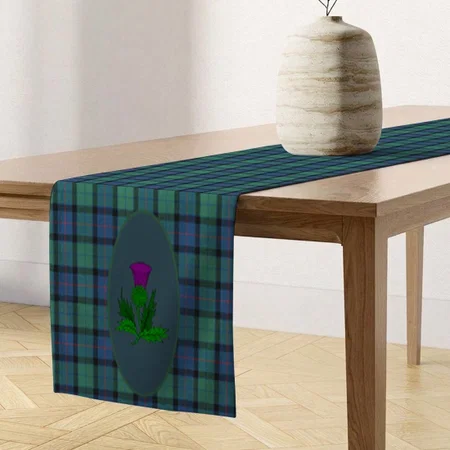 Flower of Scotland Customized Printed Cloth Table Runner