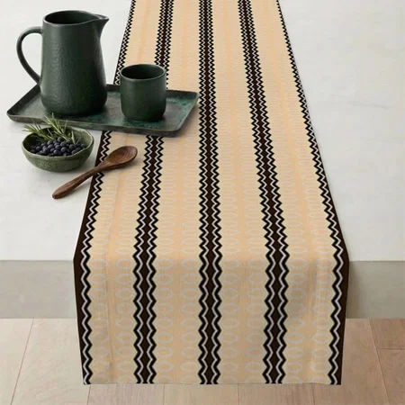 Elegant African Inspired Customized Printed Cloth Table Runner