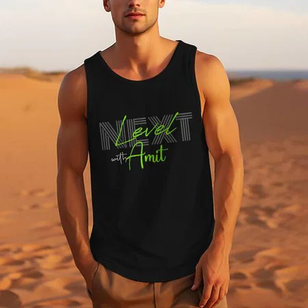 Next Level Customized Tank Top Vest for Men