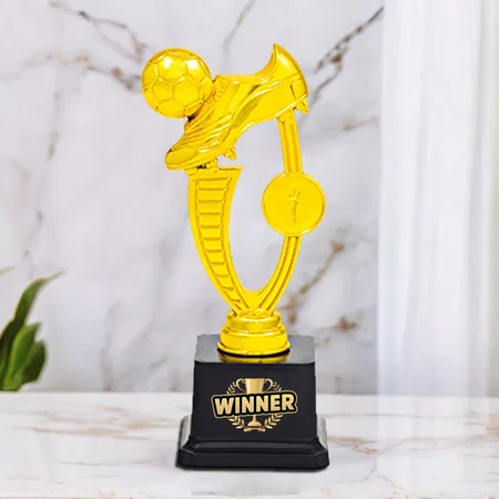Football Player Golden Customized Trophy Award