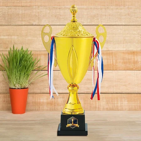 Golden Cup Customized Trophy Award