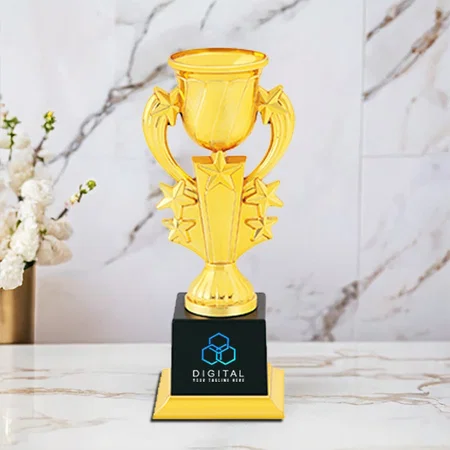 Golden Cup Customized Trophy Award