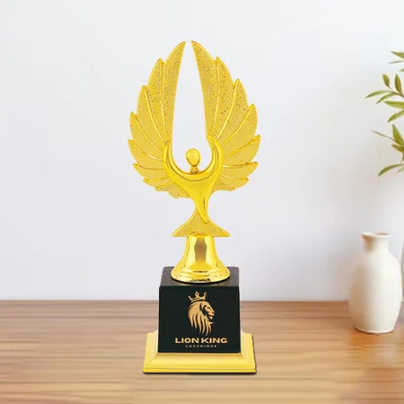 Golden Wings Customized Trophy Award