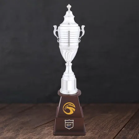 Silver Premium Grand Cup Customized Trophy Award