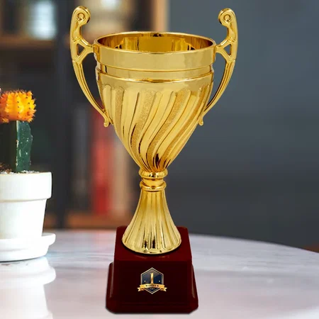 Golden Cup Customized Trophy Award