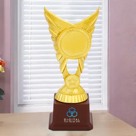 Golden Cup Customized Trophy Award