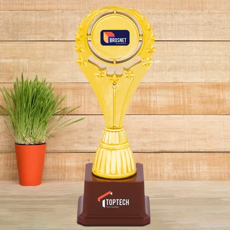 Golden Cup Customized Trophy Award