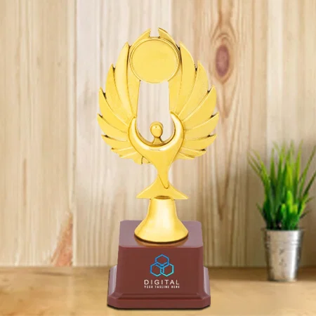 Golden Design Customized Trophy Award