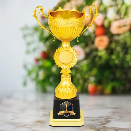 Golden Cup Customized Trophy Award