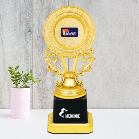 Golden Cup Customized Trophy Award