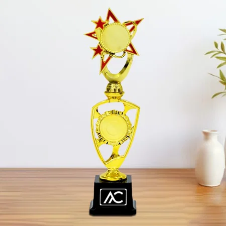 Golden Star Customized Trophy Award