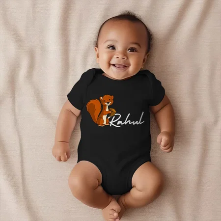Cute Animal Customized Photo Printed Infant Romper for Boys & Girls