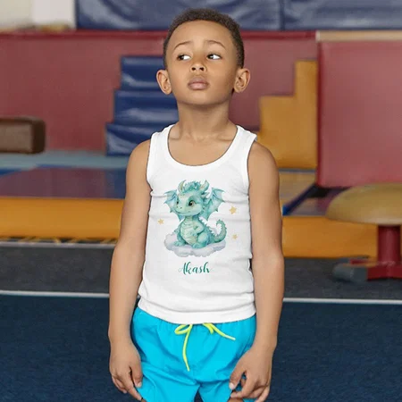 Baby Dragon Customized Kid’s Cotton Vest Tank Top