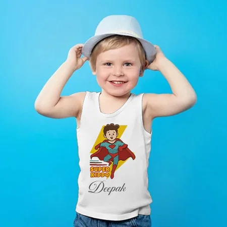 Super Kiddo Customized Kid’s Cotton Vest Tank Top