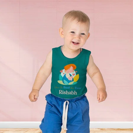 I Have The Best Mom Ever Customized Kid’s Cotton Vest Tank Top