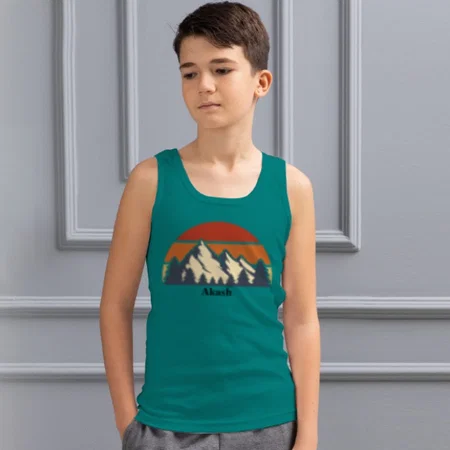 Nature Customized Kid’s Cotton Vest Tank Top
