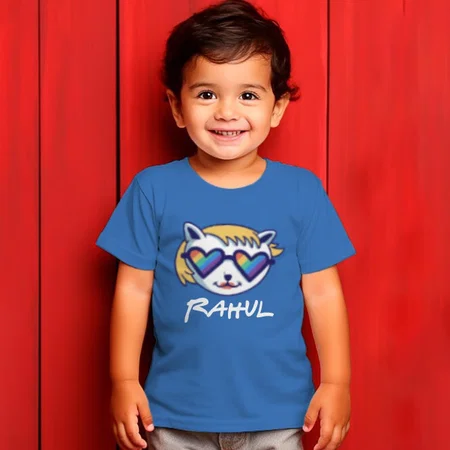 Cool Unicorn Customized Half Sleeve Kid’s Cotton T-Shirt