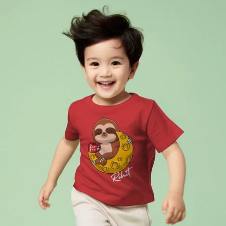 Relax Customized Half Sleeve Kid’s Cotton T-Shirt