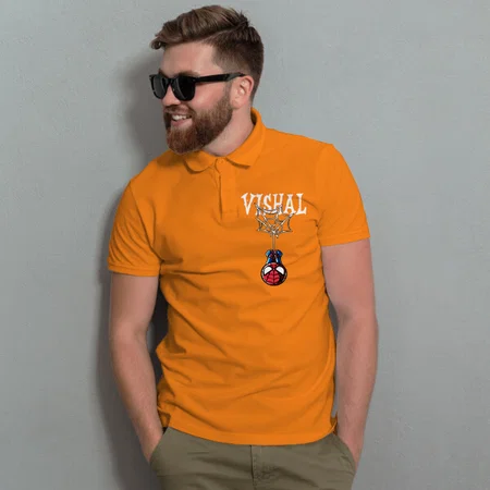 Superhero Polo Customized Half Sleeve Men’s Cotton Polo T-Shirt
