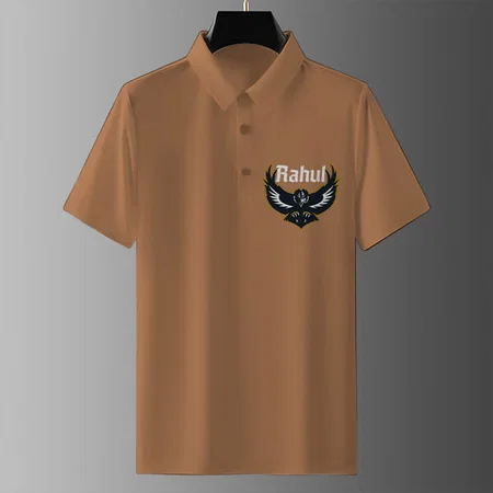 Spread your Wings Polo Customized Half Sleeve Men’s Cotton Polo T-Shirt