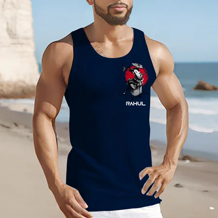 Samurai Customized Tank Top Vest for Men