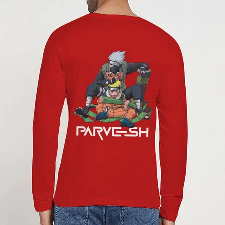 Cool Kids Customized Printed Men's Full Sleeves Cotton T-Shirt