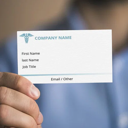 Doctor Design Customized Rectangle Visiting Card